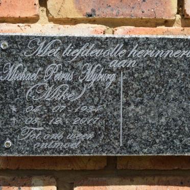 MYBURG Michael Petrus 1934-2017