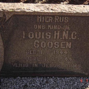 GOOSEN Louis H.N.C. 1944-1944