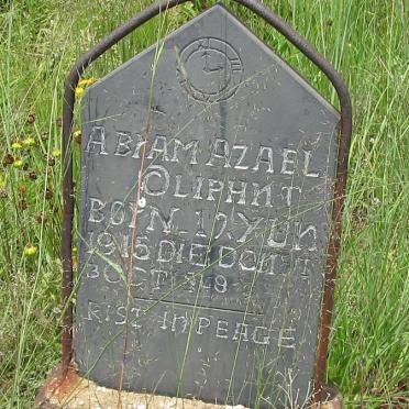 OLIPHNT Abram Azael 1915-1948