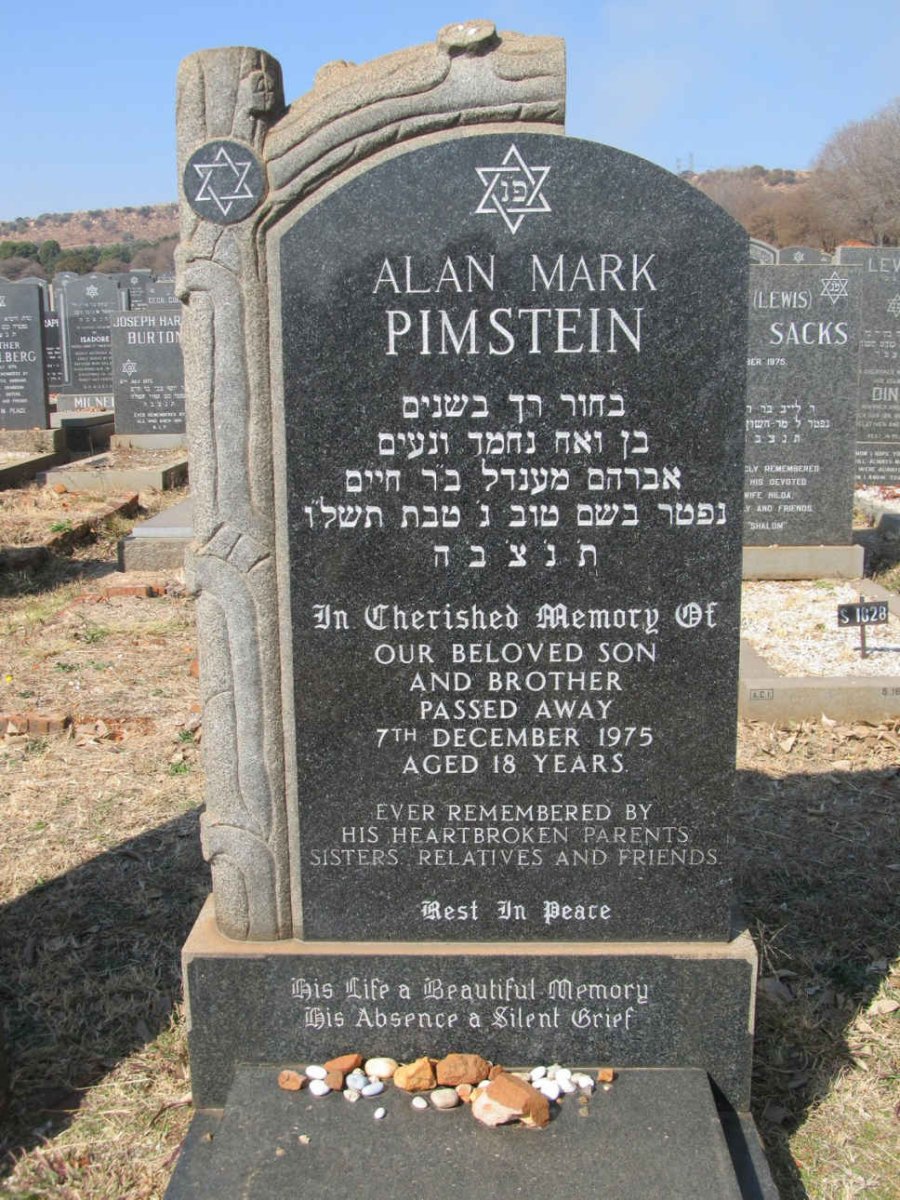 PIMSTEIN Alan Mark -1975