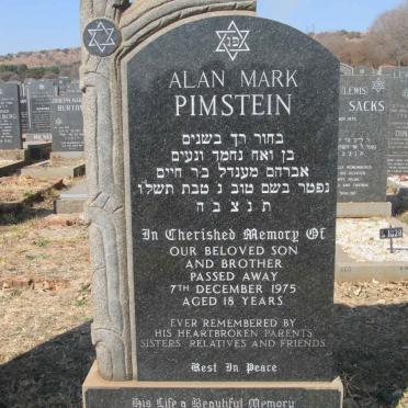 PIMSTEIN Alan Mark -1975