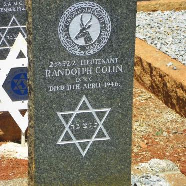 COLIN Randolph -1946