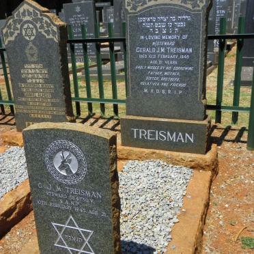 TREISMAN Gerald J.M. -1945