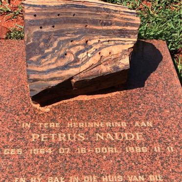 ? Petrus Naude, van 1964-1986