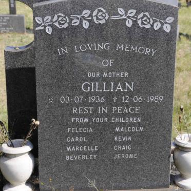? Gillian 1936-1989