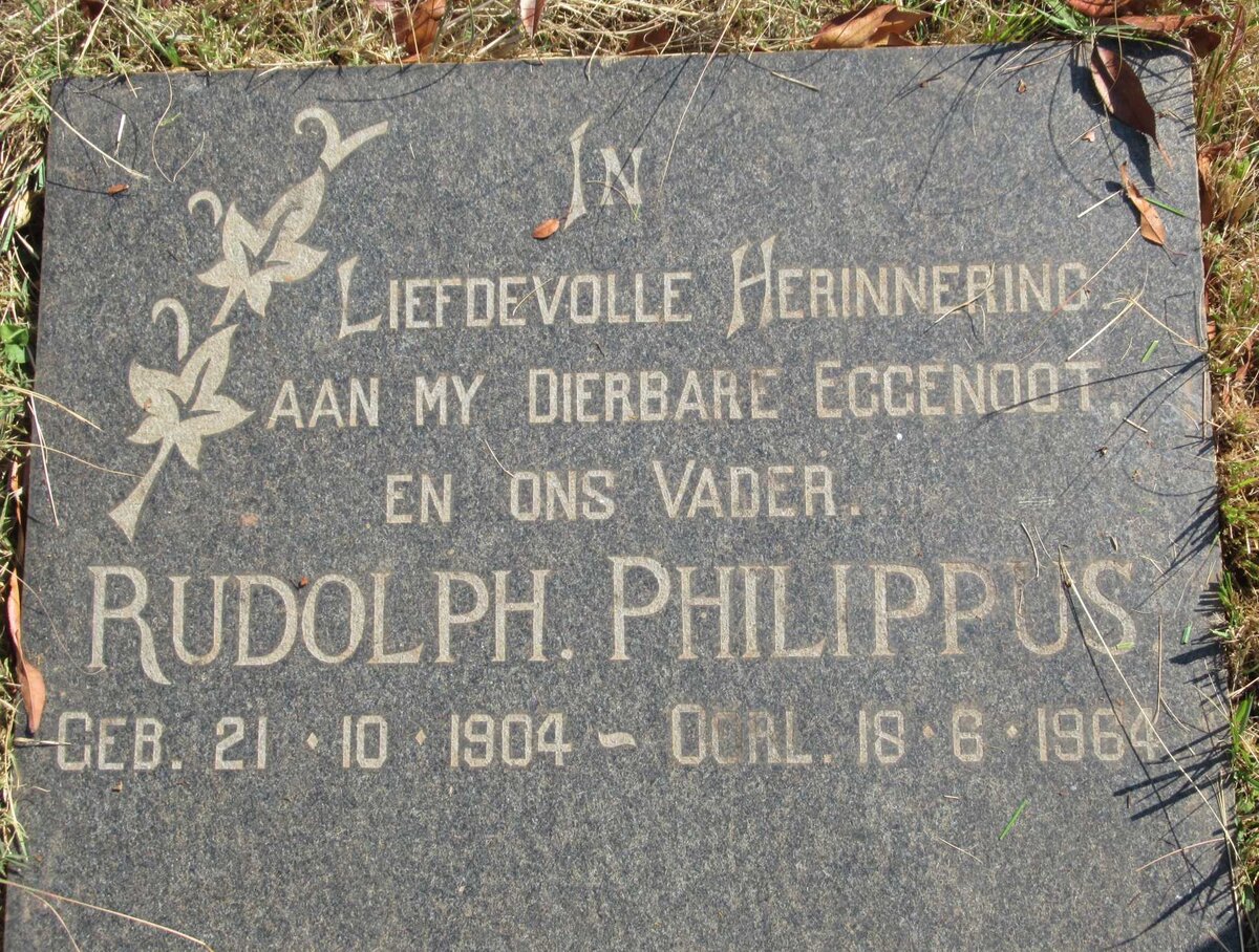 ? Rudolph Philippus 1904-1964