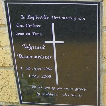 BAUERMEISTER Wynand 1986-2005