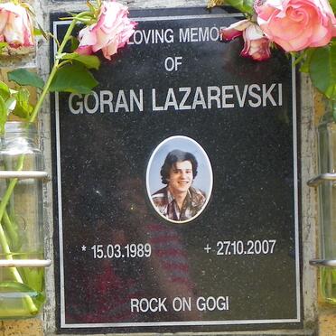 LAZAREVSKI Goran 1989-2007