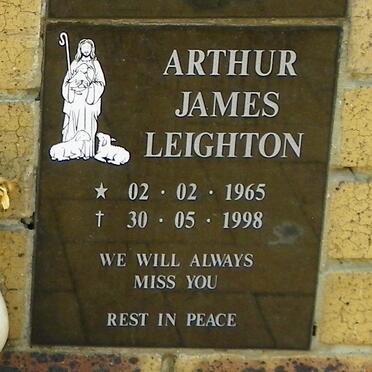 LEIGHTON Arthur James 1965-1998