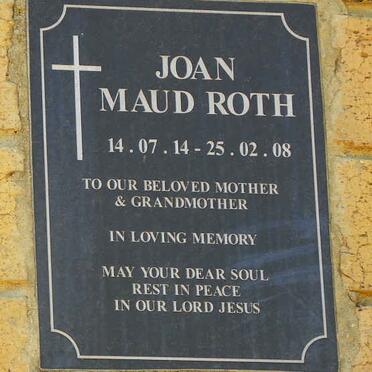 ROTH Joan Maud 1914-2008