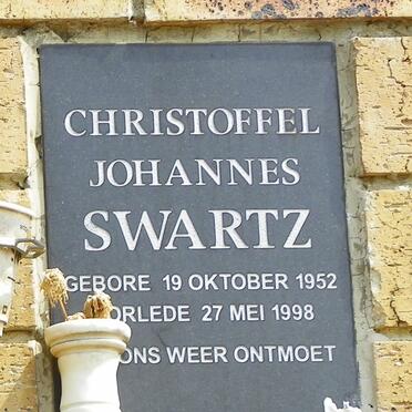 SWARTZ Christoffel Johannes 1952-1998