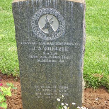 COETZEE J.A. -1945