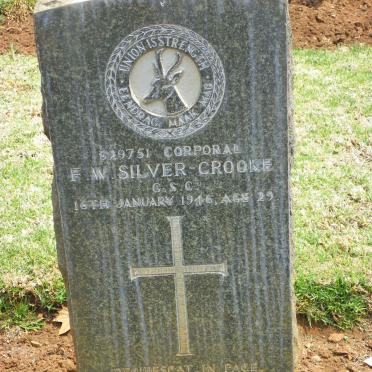 CROOKE F.W., SILVER -1946