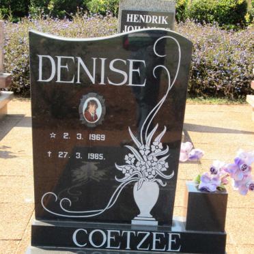COETZEE Denise 1969-1985