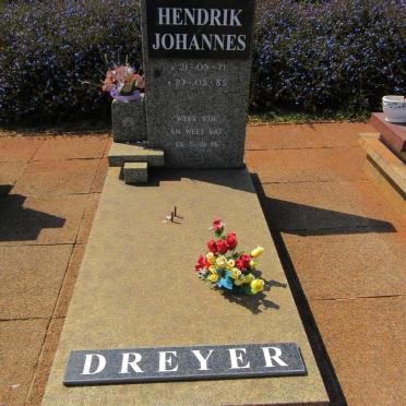 DREYER Hendrik Johannes 1971-1985