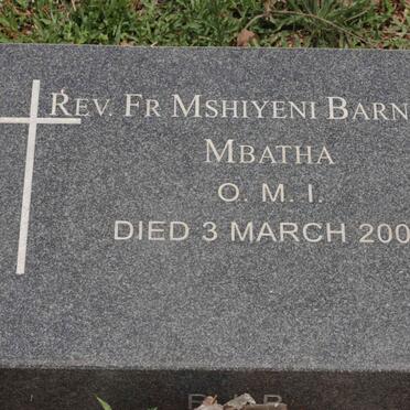 MBATHA Mshiyeni Barnabas -2008