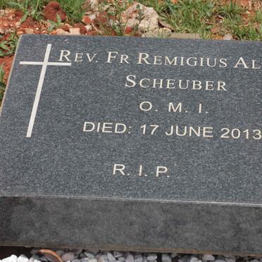 SCHEUBER Remigius Alfons -2013
