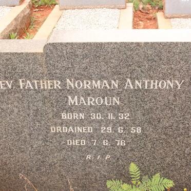 ALAM Peter 1897-1962 :: MAROUN Norman Anthony 1932-1976 