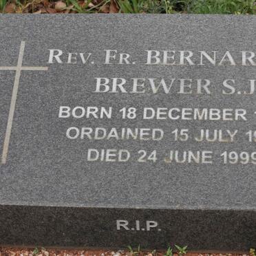 BREWER Bernard R. 1934-1999