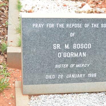 O'GORMAN M. Bosco -1988