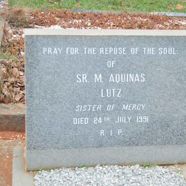 LUTZ M. Aquinas -1991