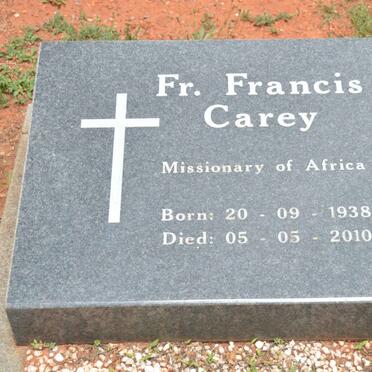 CAREY Francis 1938-2010