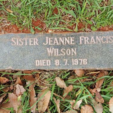 WILSON Jeanne Francis -1976