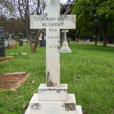 MCCAFFREY Mary Paschal -1964