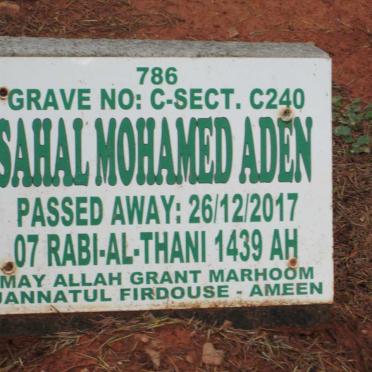 ADEN Sahal Mohamed -2017