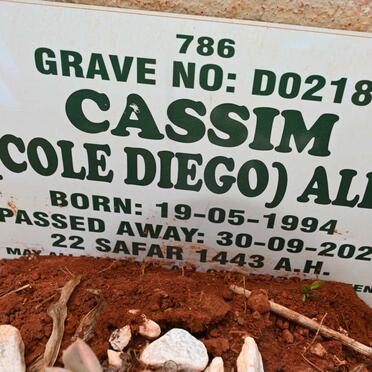 ALLY Cassim 1994-2021