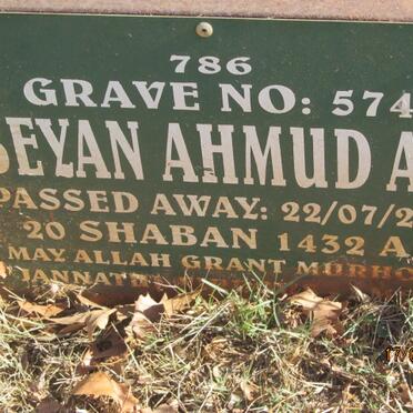 ALI Beyan Ahmud -2011