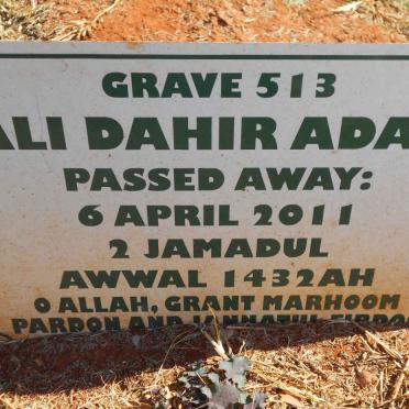 ADAM Ali Dahir -2011