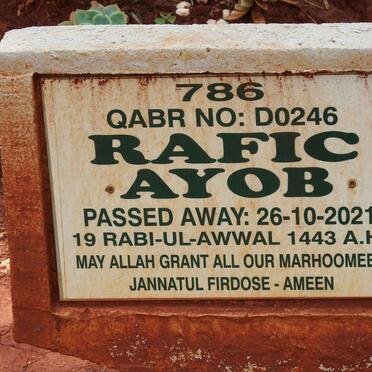 AYOB Rafic -2021