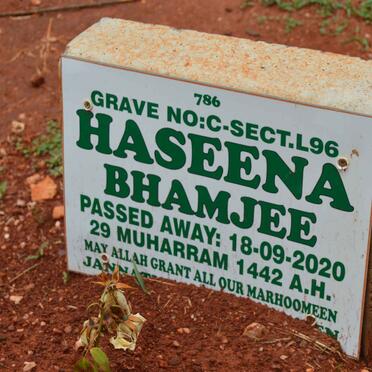 BHAMJEE Haseena -2020