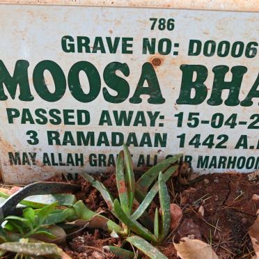BHAM Moosa -2021