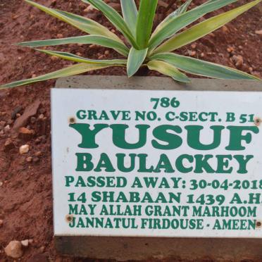 BAULACKEY Yusuf -2018