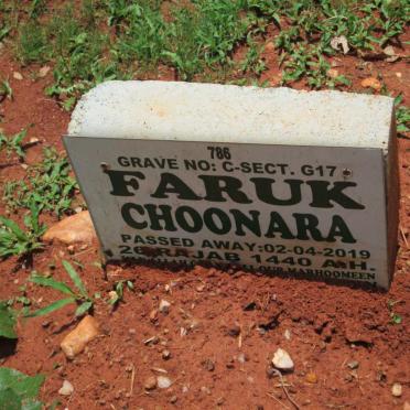 CHOONARA Faruk -2019