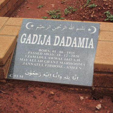 DADAMIA Gadija 1935-2020