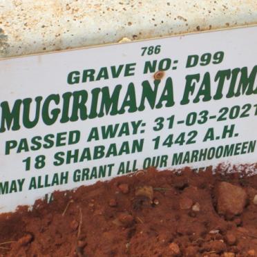 FATIMA Mugirimana -2021