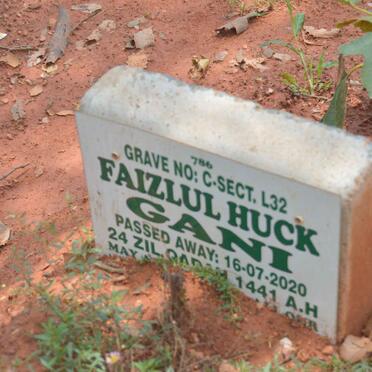 GANI Faizlul Huck -2020