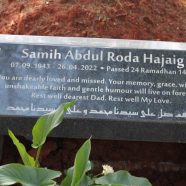 HAJAIG Samih Abdul Roda 1943-2022