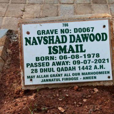 ISMAIL Navshad Dawood 1978-2021