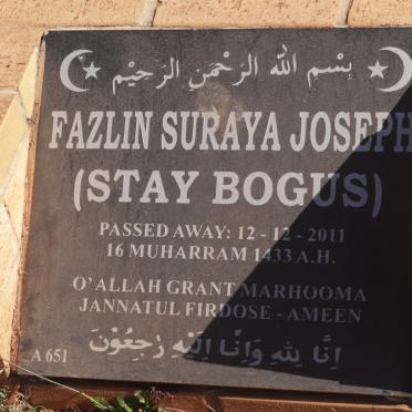 JOSEPH Fazlin Suraya -2011