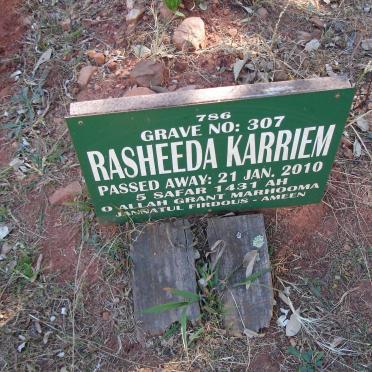 KARRIEM Rasheeda -2010