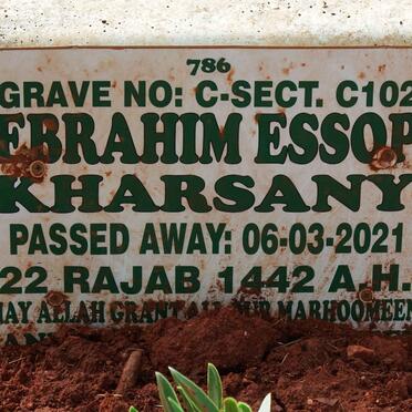 KHARSANY Ebrahim Essop -2021