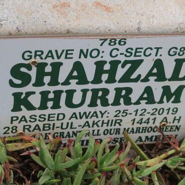 KHURRAM Shahzad -2019