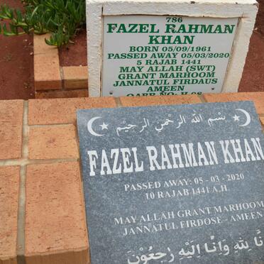 KHAN Fazel Rahman 1961-2020