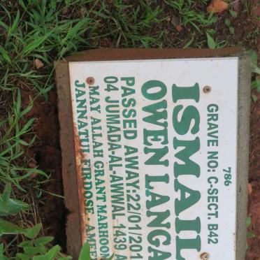 LANGA Ismail Owen -2018