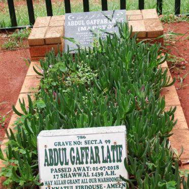 LATIF Abdul Gaffar -2018