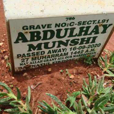 MUNSHI Abdulhay -2020